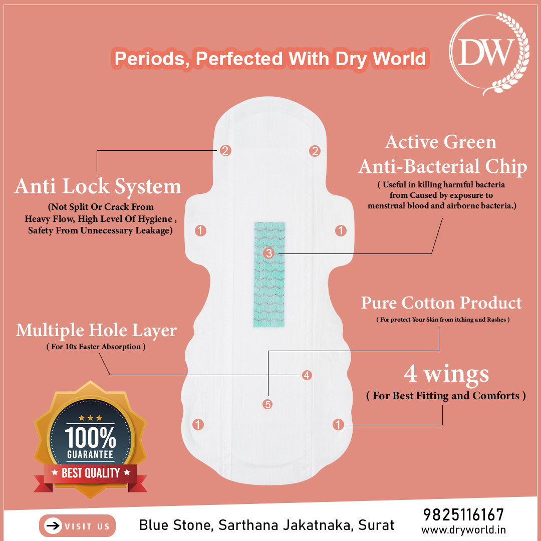 Heavy Flow Sanitary Pads – XXL