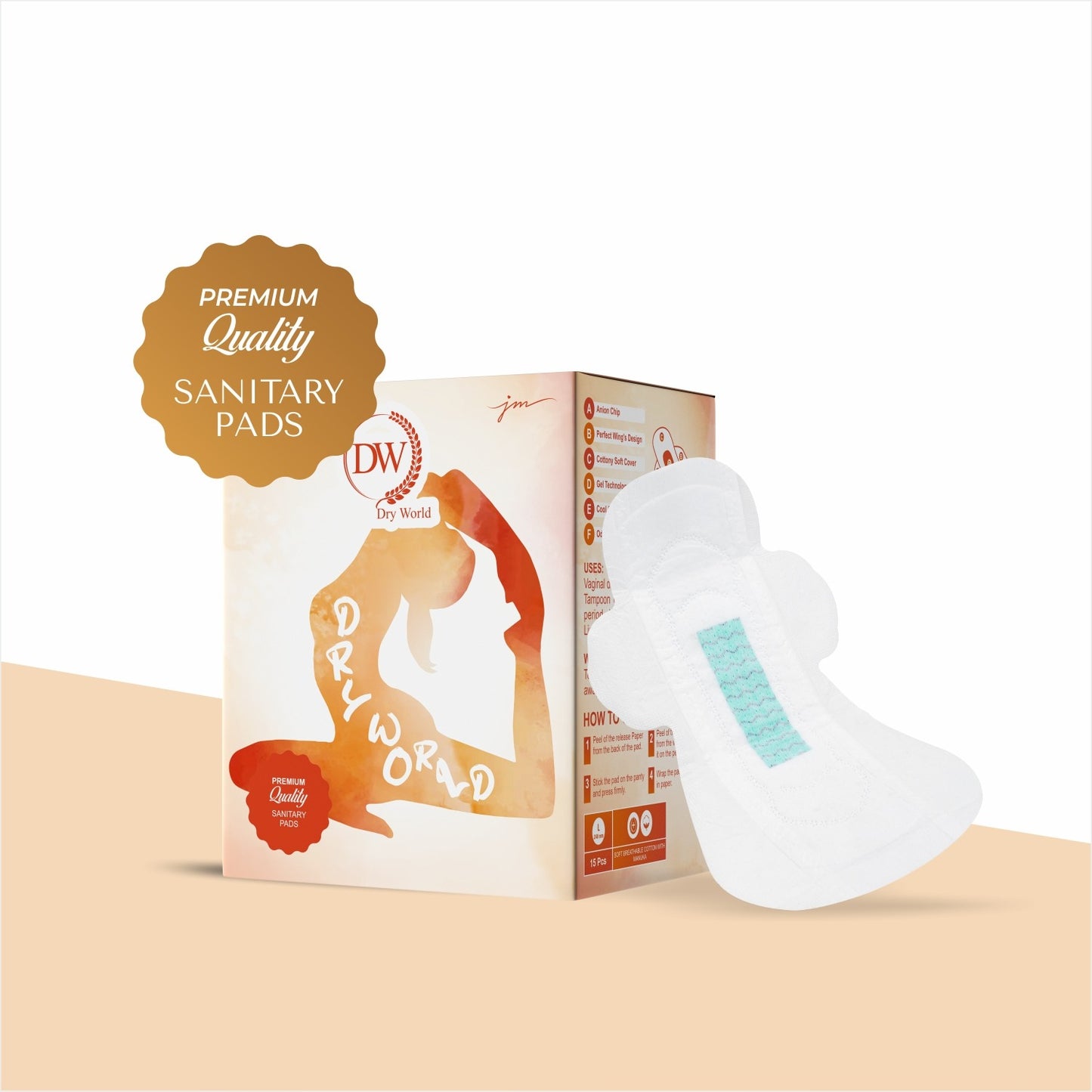 Light Flow Sanitary Pads – L